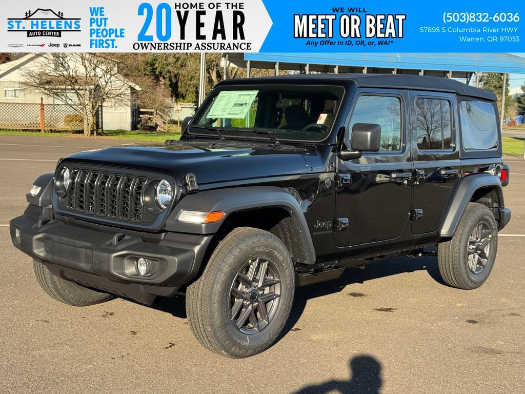 New 2026 Jeep Wrangler Unlimited Sport AWD/4WD image 1