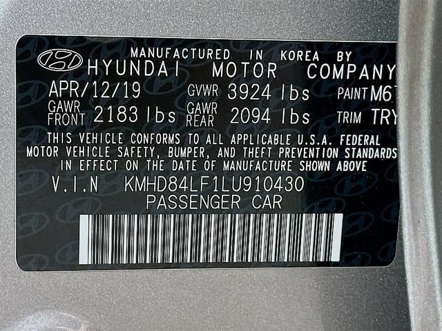 Used 2020 Hyundai Elantra Value Edition w/ Cargo Package (C1) FWD image 33