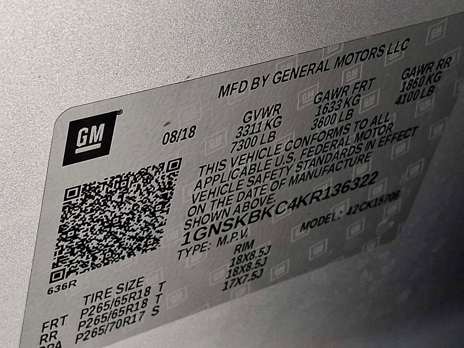 Used 2019 Chevrolet Tahoe LT w/ Luxury Package AWD/4WD image 26