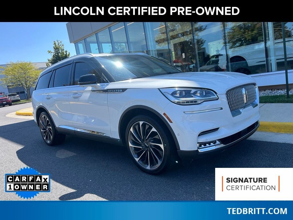 Certified 2024 Lincoln Aviator Reserve w/ Equipment Group 201A