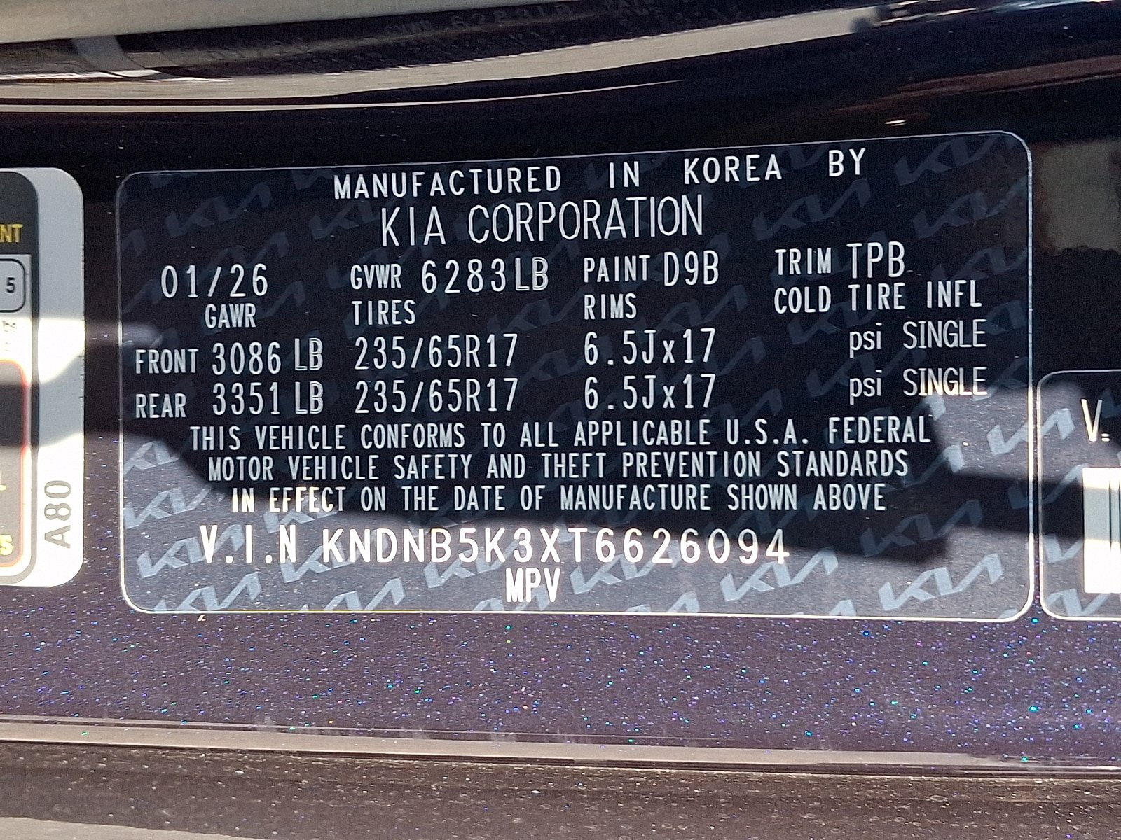 New 2026 Kia Carnival LX FWD image 18