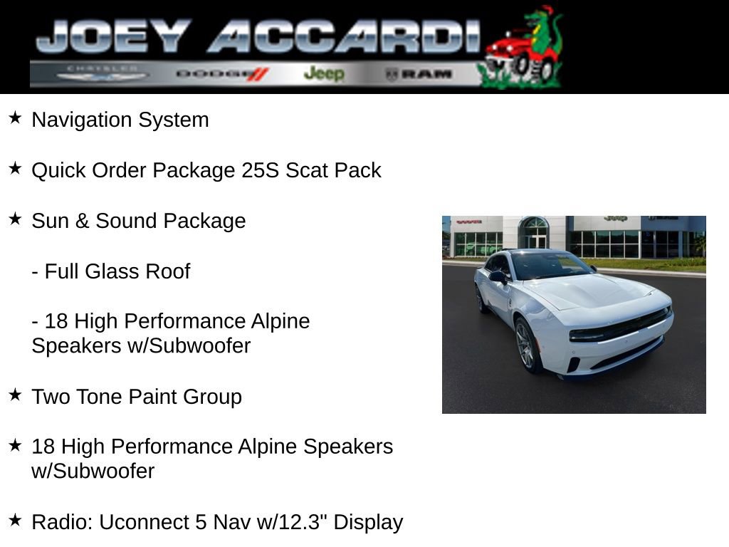 New 2025 Dodge Charger R/T Scat Pack w/ Track Pack image 4