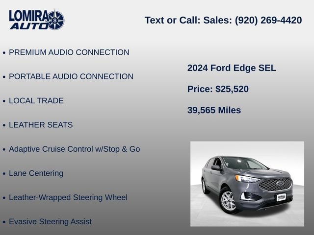 Used 2024 Ford Edge SEL AWD/4WD image 21