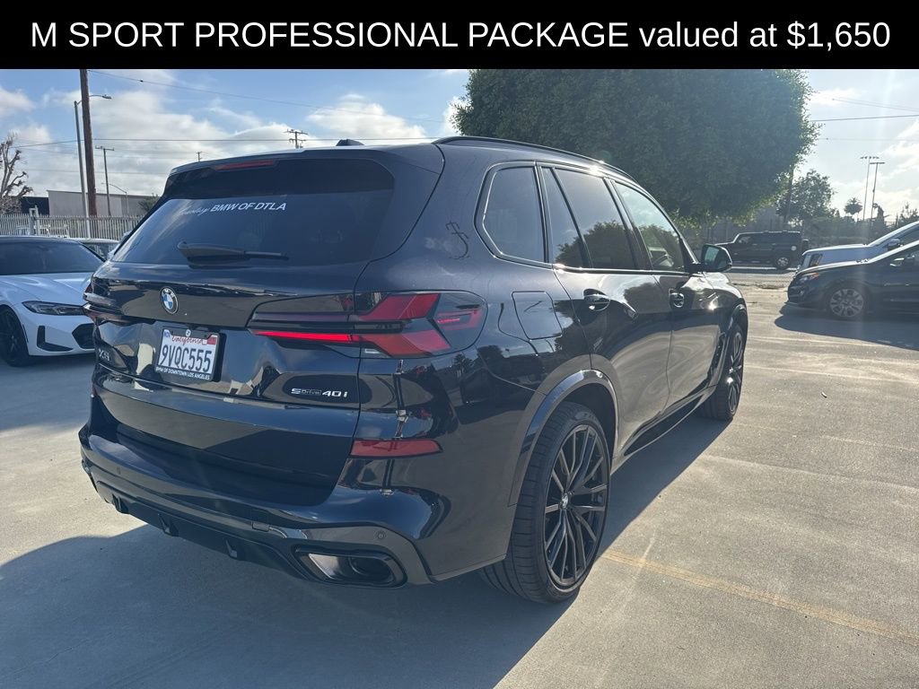 Used 2026 BMW X5 sDrive40i w/ M Sport Package RWD image 5