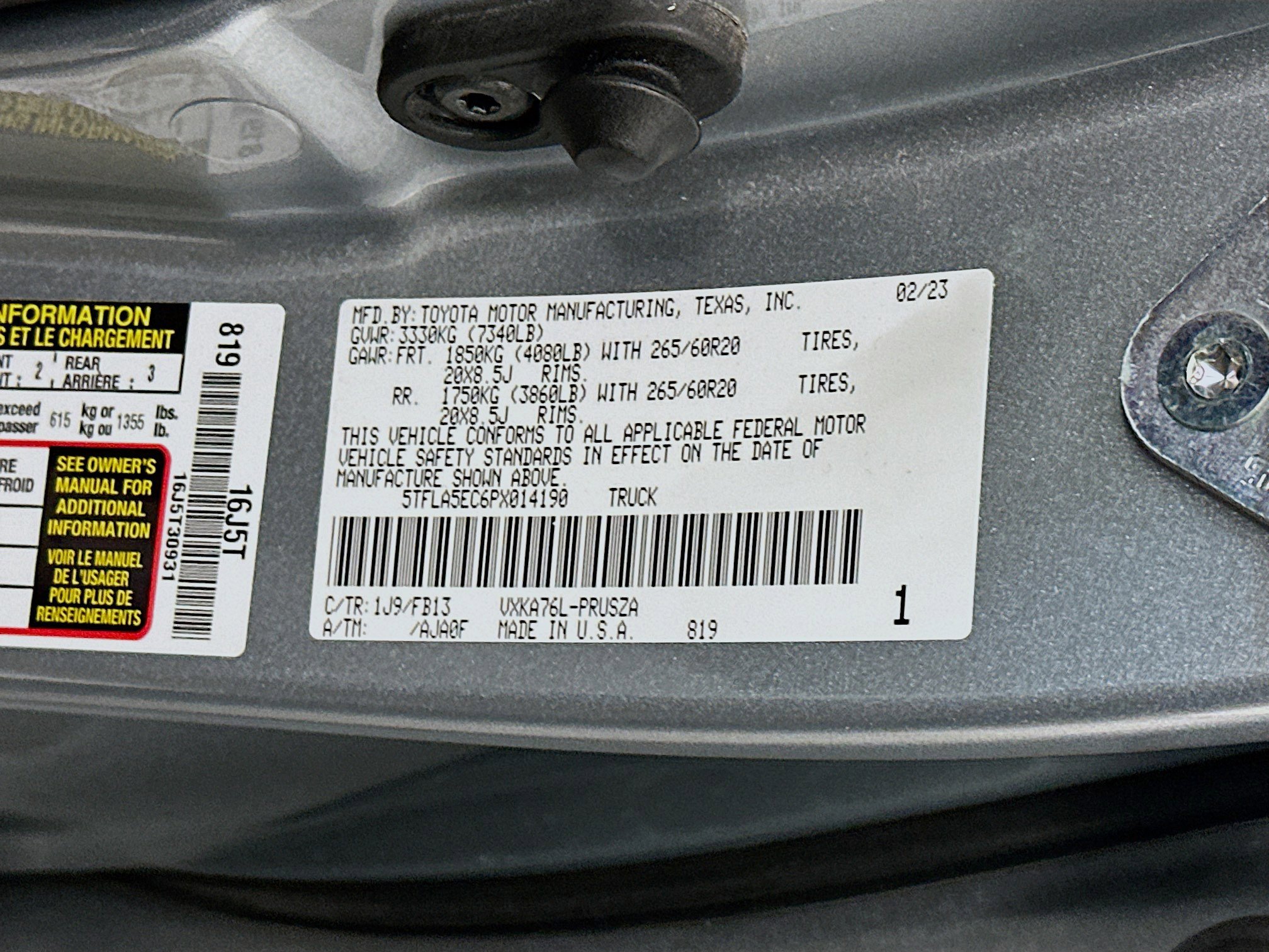 Used 2023 Toyota Tundra SR5 image 12