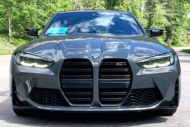 Used 2023 BMW M3 Competition w/ Parking Assistance Package RWD image 2