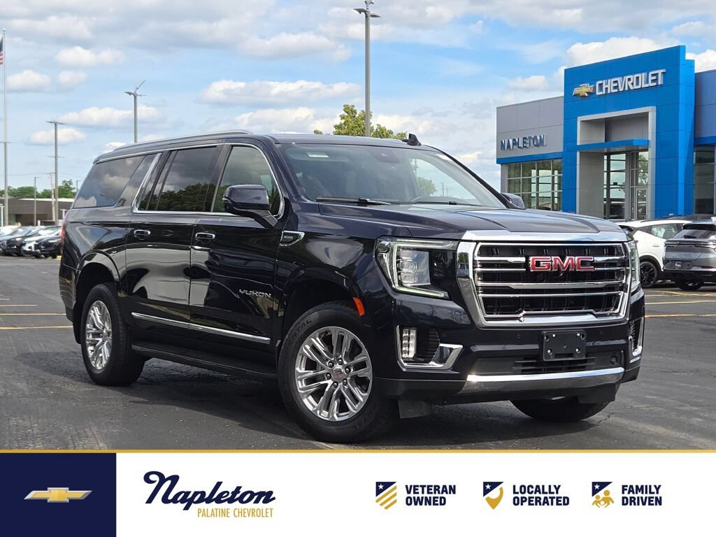 Certified 2023 GMC Yukon XL SLT w/ SLT Premium Package AWD/4WD image 1