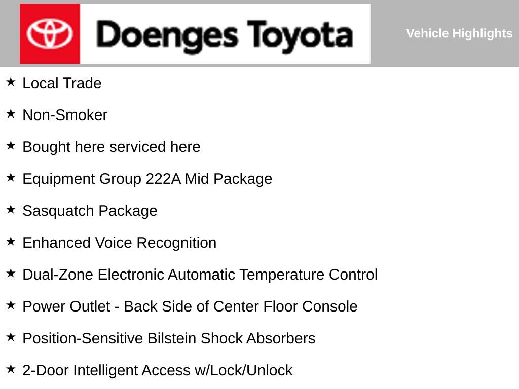 Used 2023 Ford Bronco Big Bend w/ Sasquatch Package image 5