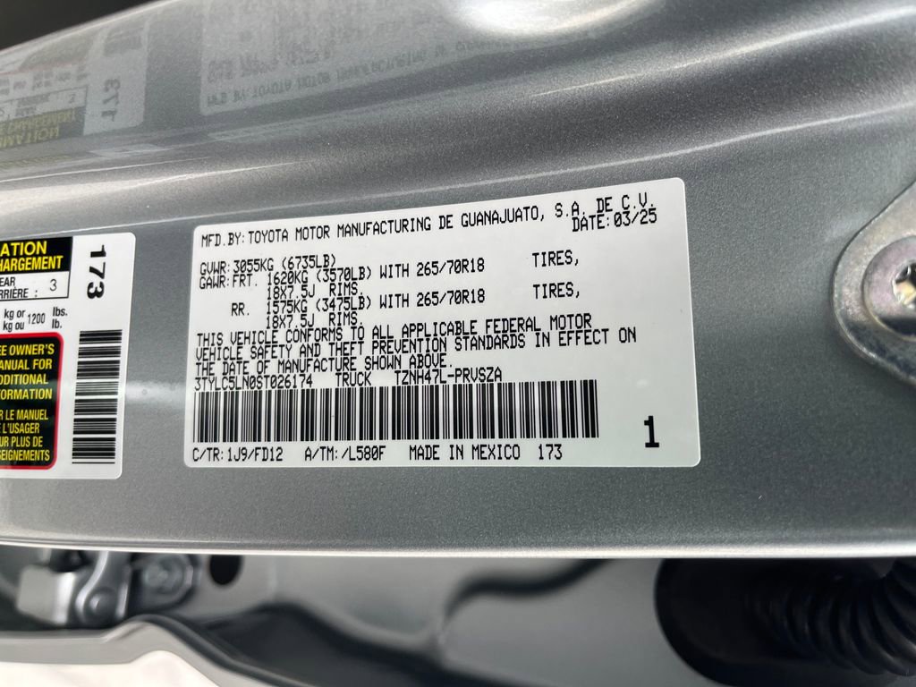 New 2025 Toyota Tacoma TRD Off-Road image 28