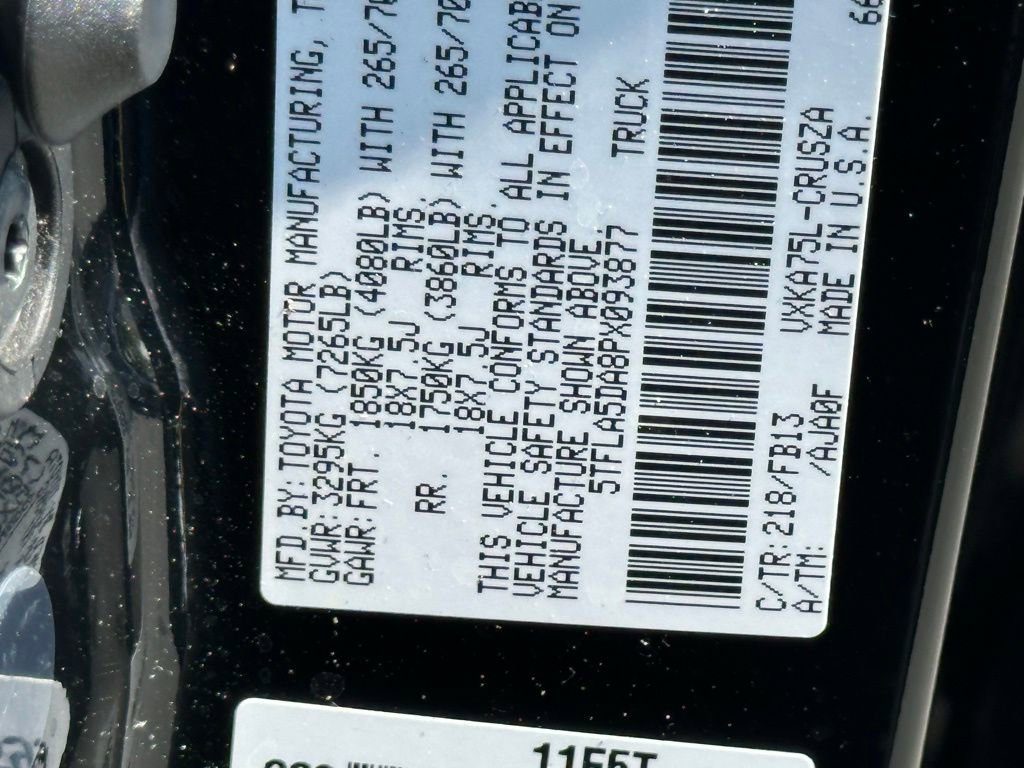 Used 2023 Toyota Tundra SR5 w/ TRD Off-Road Package AWD/4WD image 47