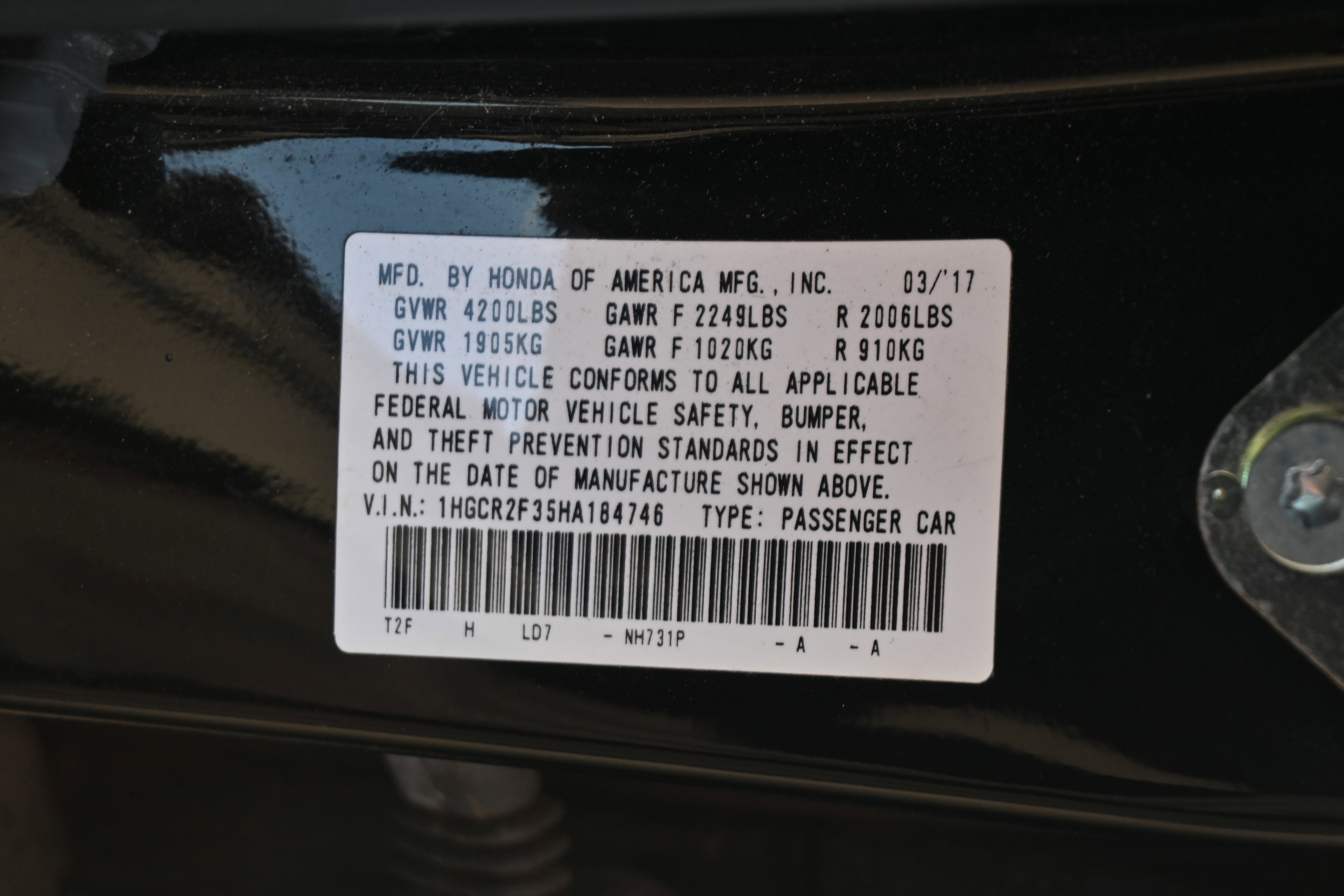 Used 2017 Honda Accord LX image 17