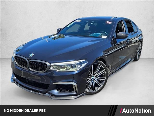 Used 2018 BMW M550i xDrive AWD/4WD image 1