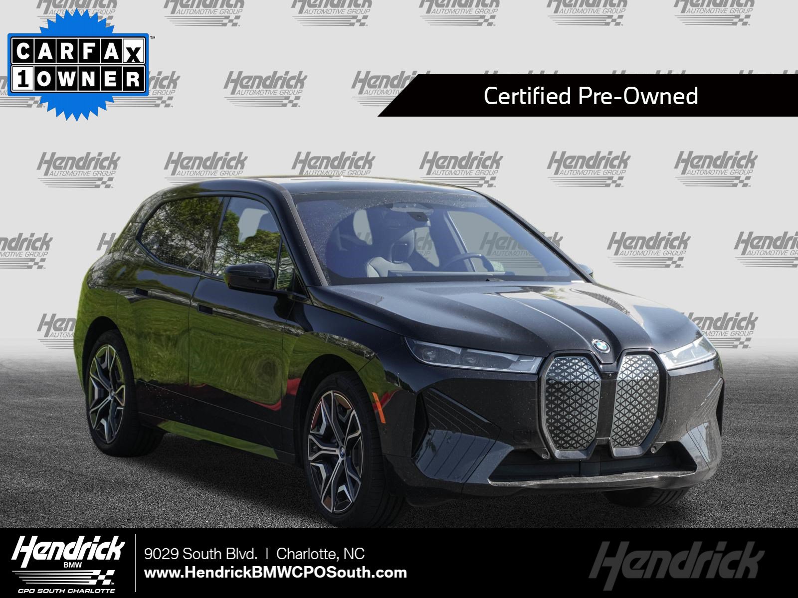 Certified 2024 BMW iX xDrive50 w/ Premium Package AWD/4WD image 1