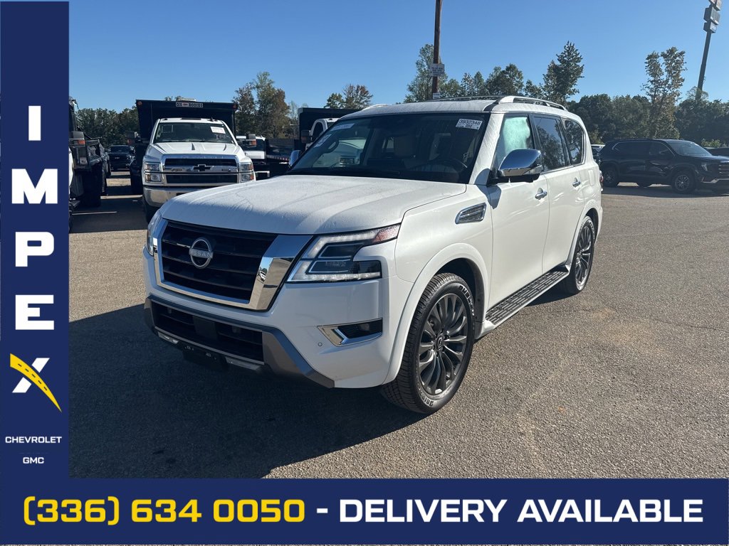 Used 2024 Nissan Armada Platinum w/ Captain's Chairs Package