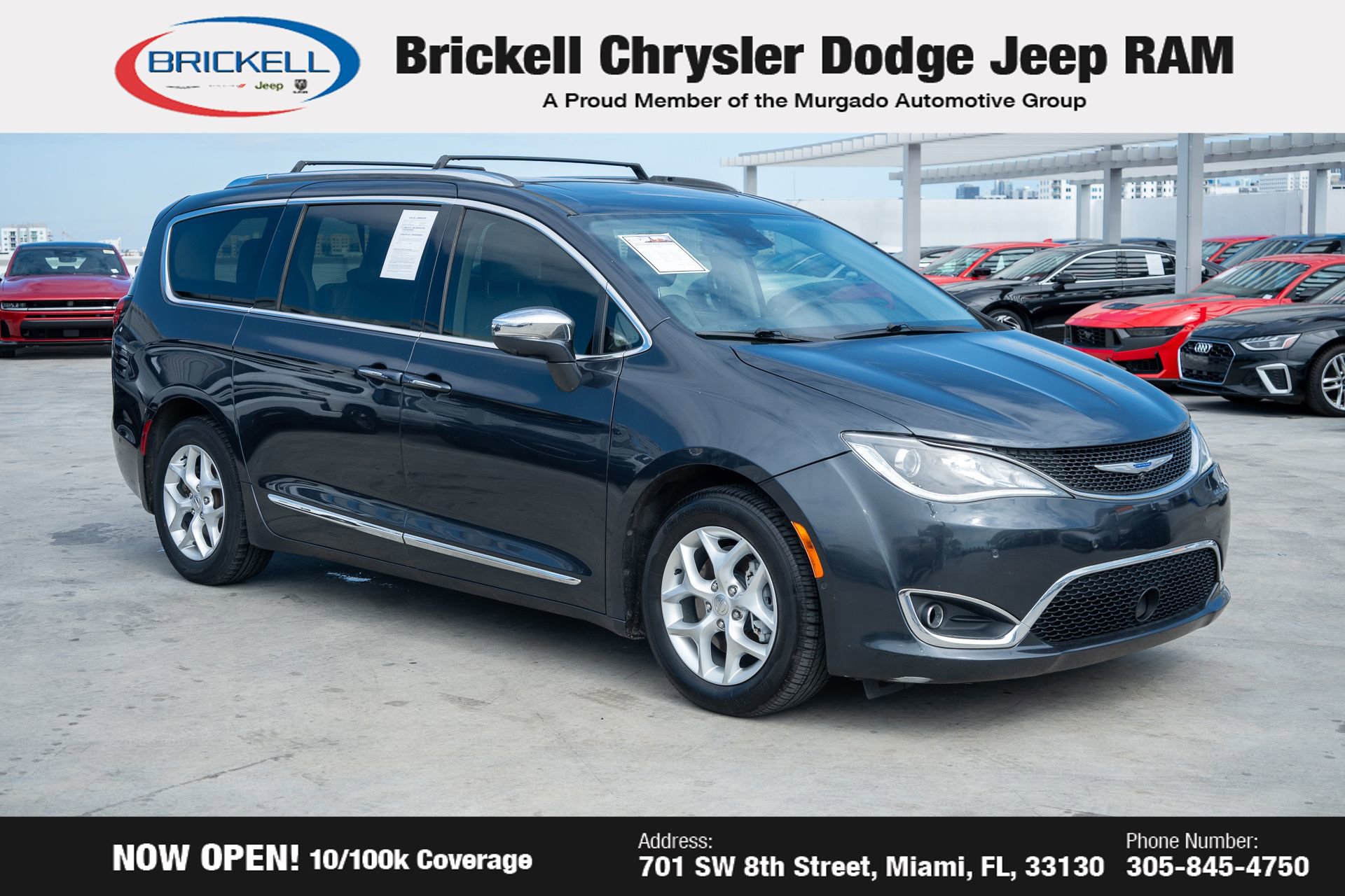 Used 2020 Chrysler Pacifica Limited w/ Advanced Safetytec Group image 3