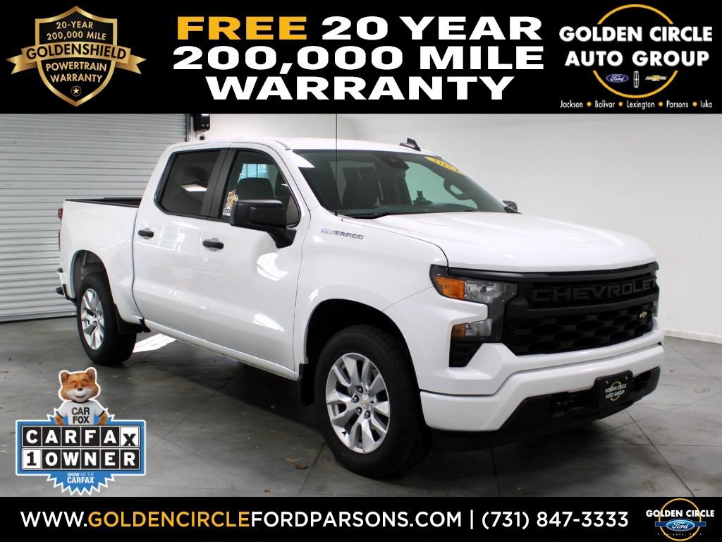 Used 2024 Chevrolet Silverado 1500 Custom image 1