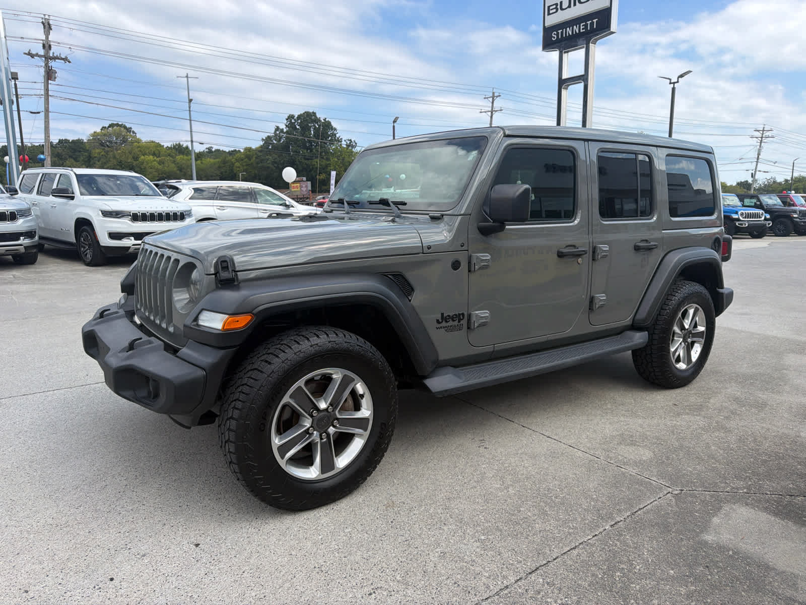 Used 2021 Jeep Wrangler Unlimited Sport w/ Sun And Sound Package AWD/4WD video 2