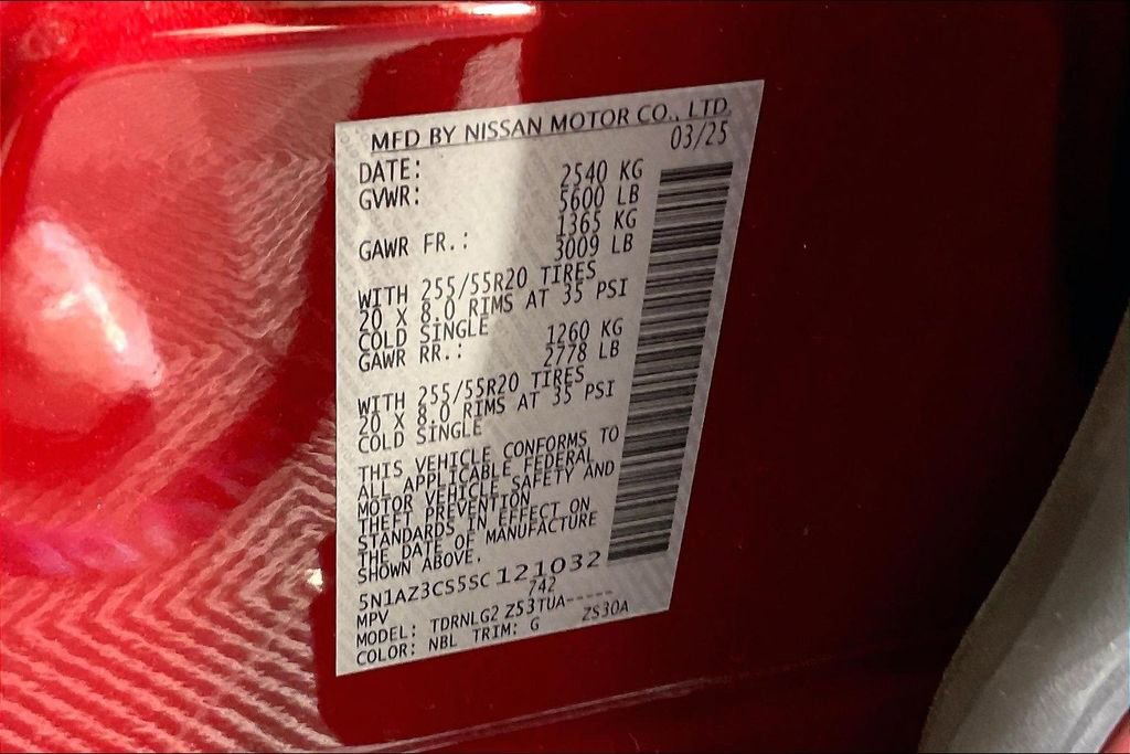 Certified 2025 Nissan Murano SL image 44