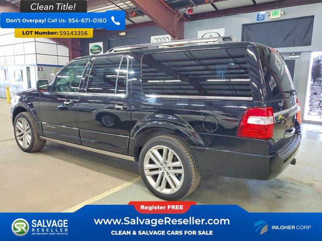 Used 2017 Ford Expedition EL Platinum AWD/4WD image 3