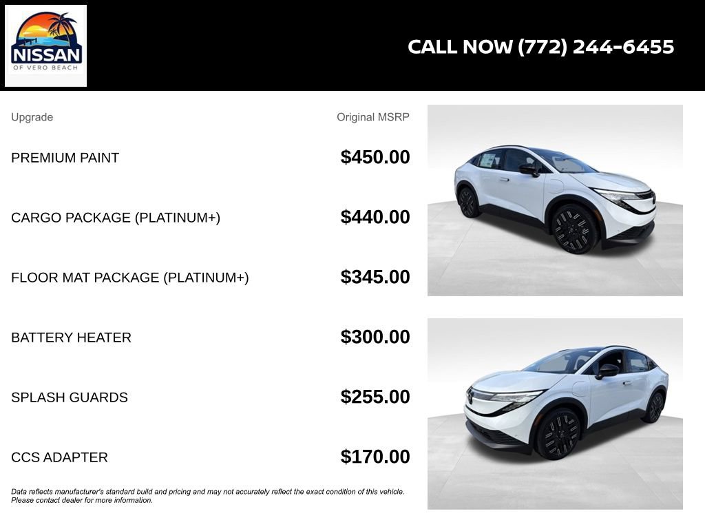 New 2026 Nissan Leaf Platinum+ w/ Cargo Package (Platinum+) image 6