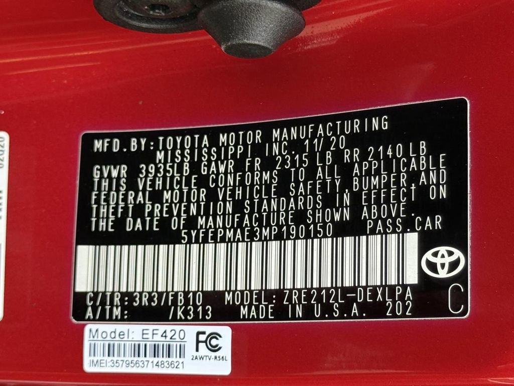 Used 2021 Toyota Corolla LE image 27