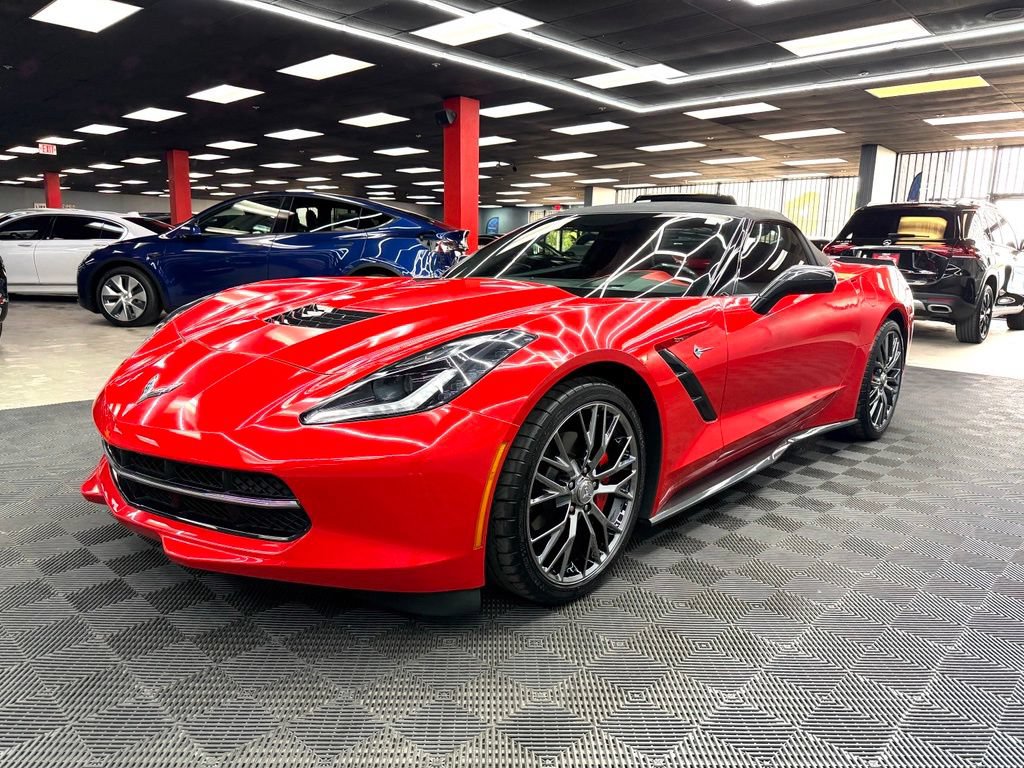 Used 2015 Chevrolet Corvette Stingray Convertible w/ 3LT Preferred Equipment Group RWD image 7