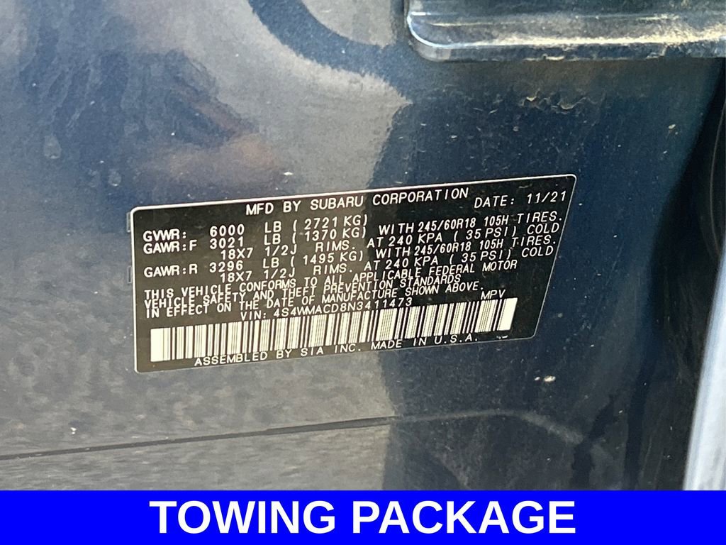 Used 2022 Subaru Ascent Premium w/ Convenience Package image 16