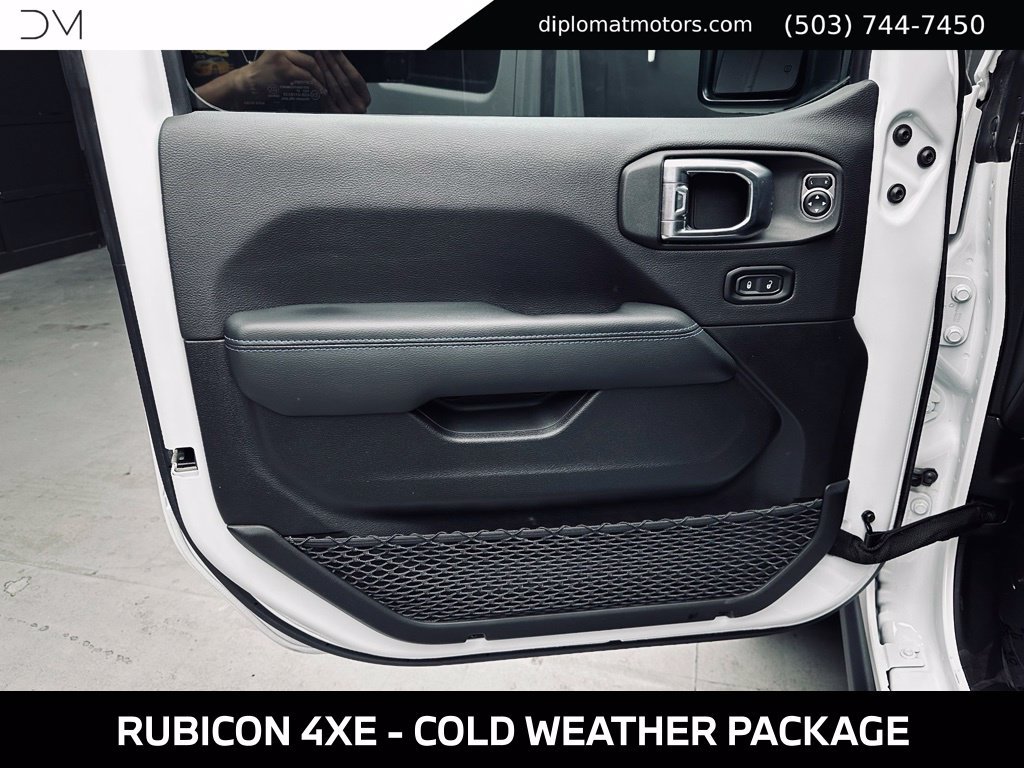 Used 2023 Jeep Wrangler Unlimited Rubicon 4xe w/ Cold Weather Group AWD/4WD image 41