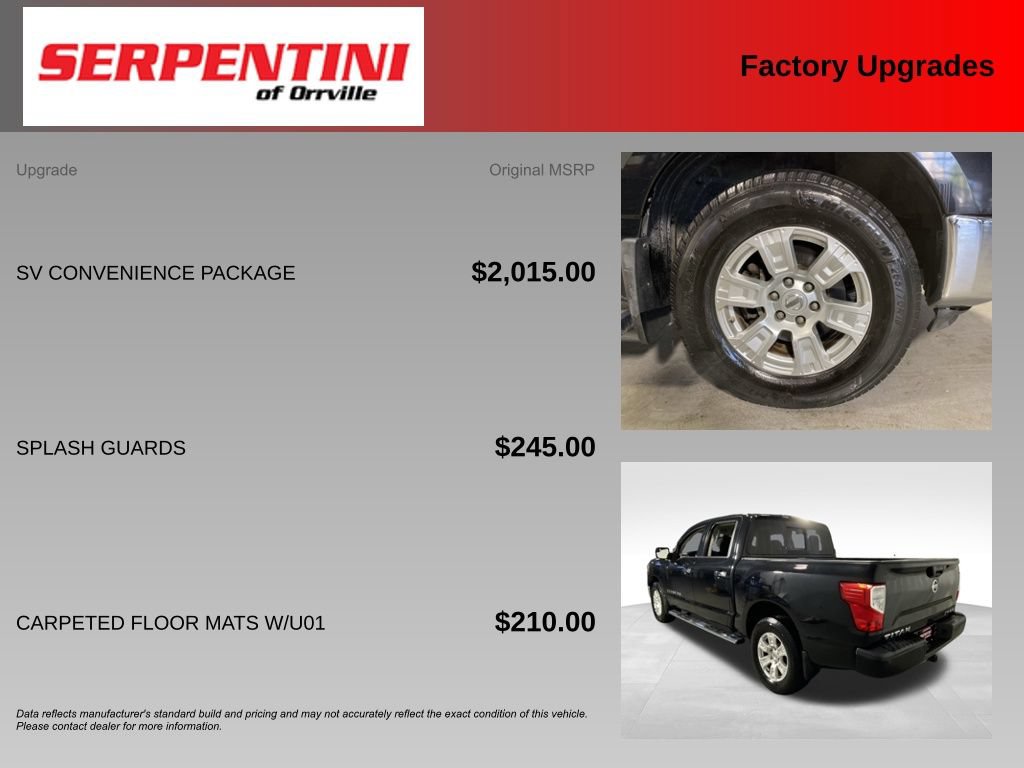 Used 2019 Nissan Titan SV w/ SV Convenience Package AWD/4WD image 6