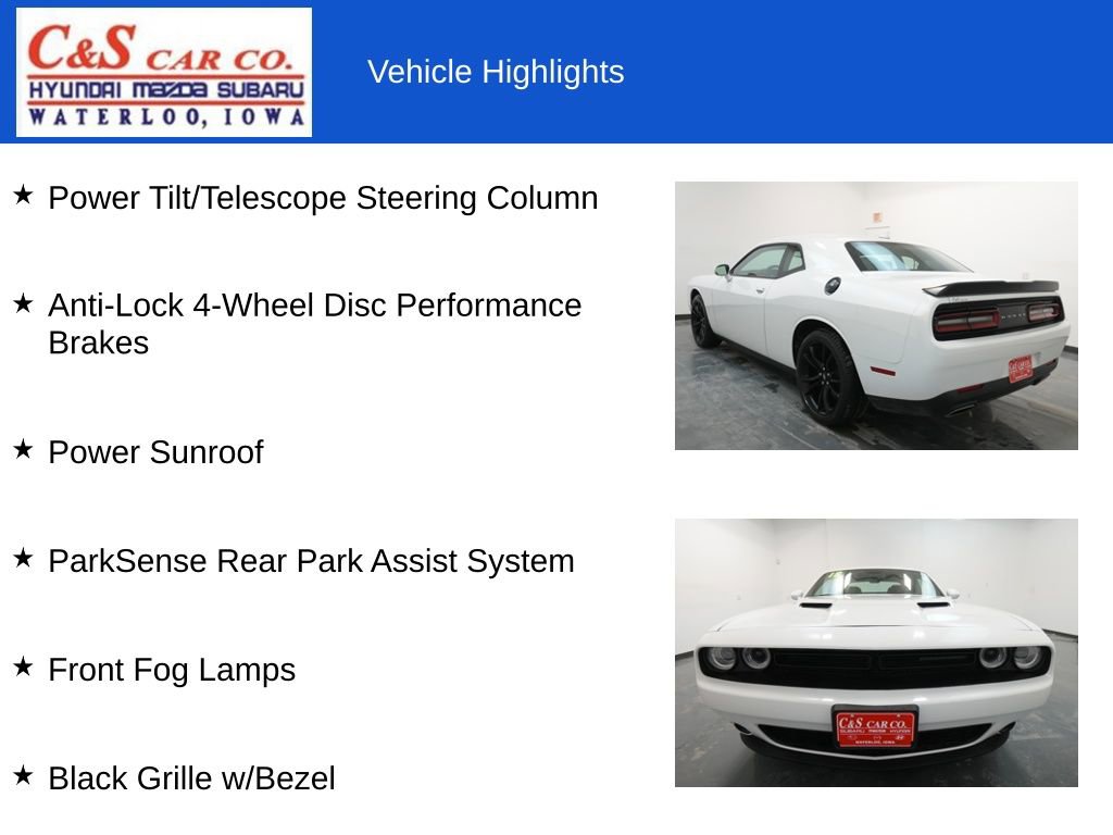 Used 2018 Dodge Challenger SXT Plus image 19