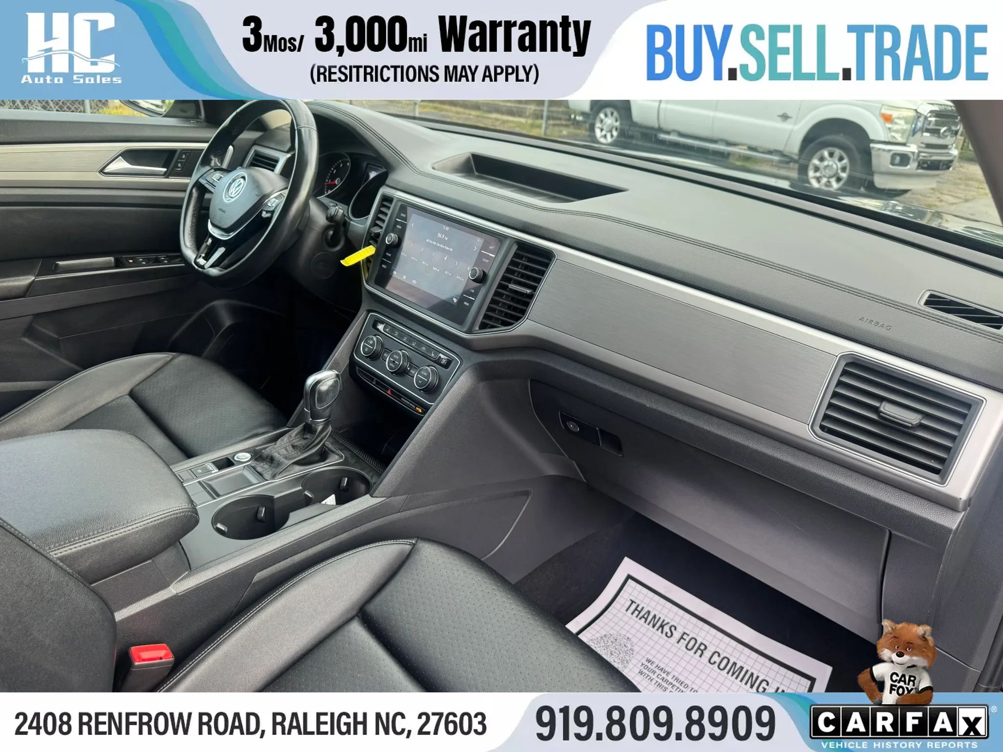Used 2019 Volkswagen Atlas SE FWD image 20