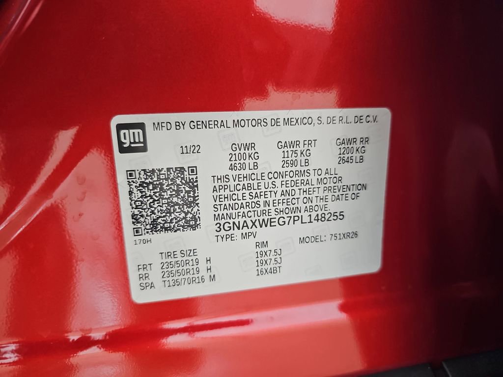 Certified 2023 Chevrolet Equinox RS image 40