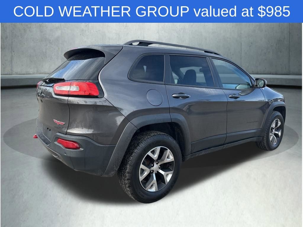 Used 2018 Jeep Cherokee Trailhawk w/ Cold Weather Group AWD/4WD image 7