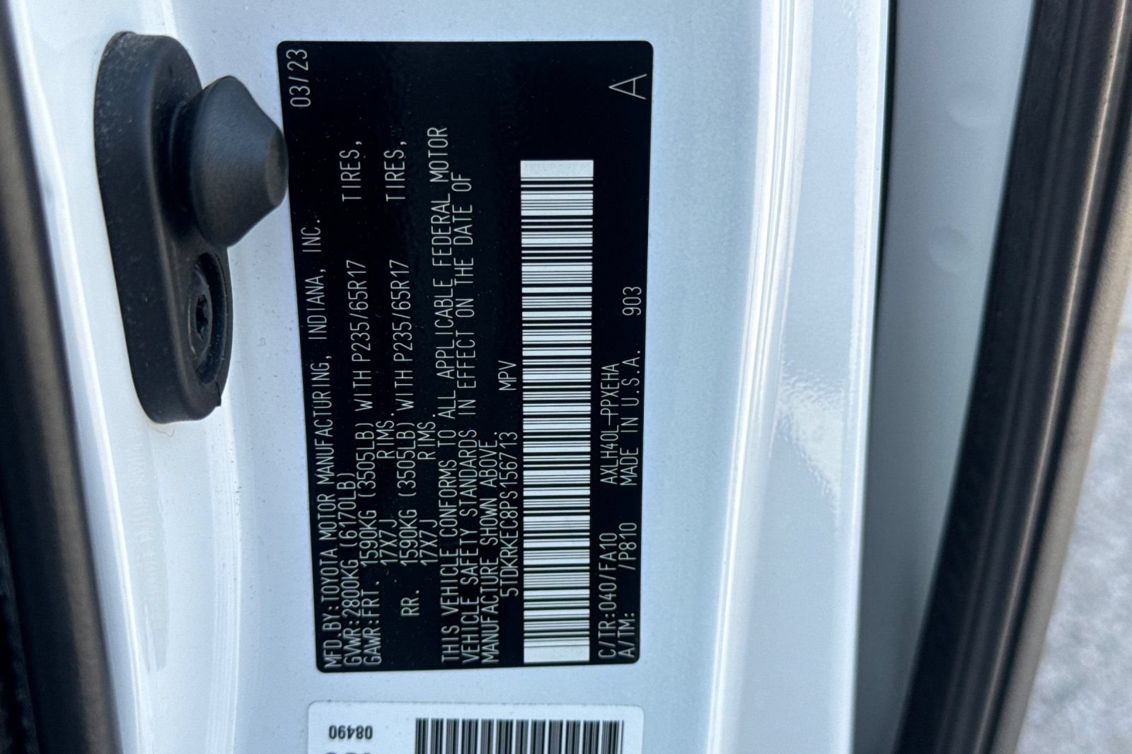 Used 2023 Toyota Sienna LE FWD image 28