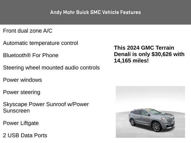 Used 2024 GMC Terrain Denali w/ Denali Premium Package image 20