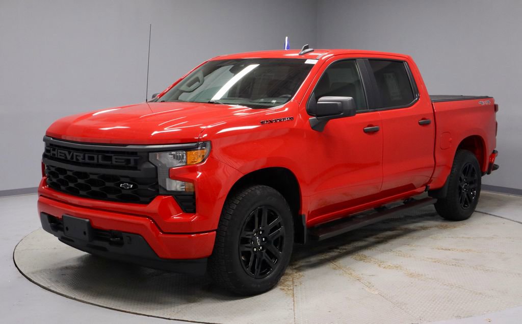 Used 2023 Chevrolet Silverado 1500 Custom w/ LPO, Dark Essentials Package AWD/4WD image 6