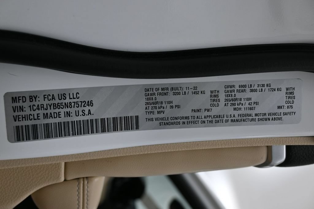 Used 2022 Jeep Grand Cherokee Limited 4xe AWD/4WD image 42