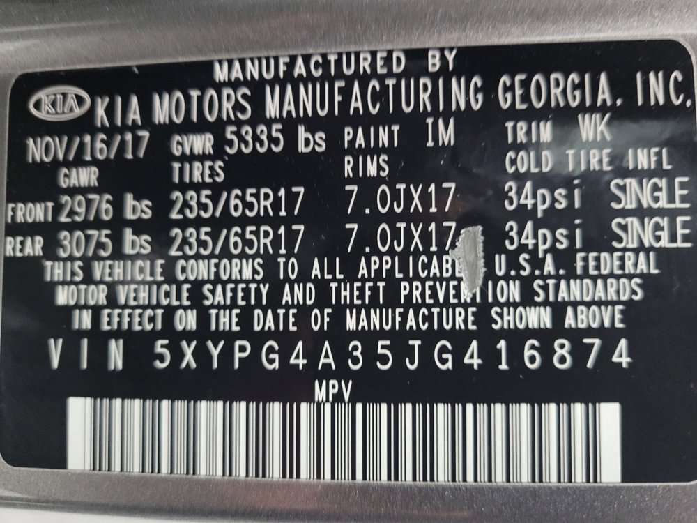 Used 2018 Kia Sorento LX image 33