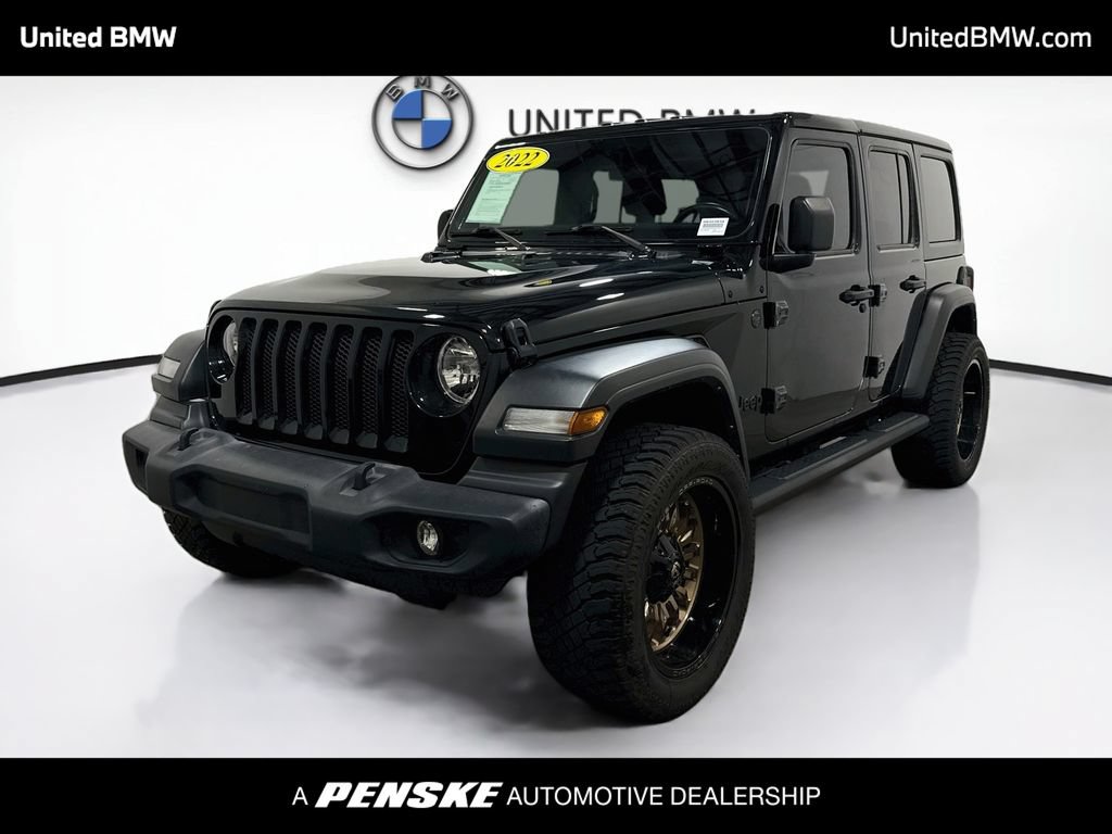 Used 2022 Jeep Wrangler Unlimited Sport AWD/4WD image 1