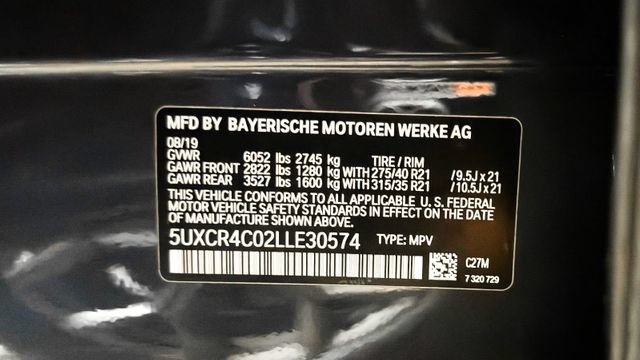 Used 2020 BMW X5 sDrive40i w/ Convenience Package RWD image 78