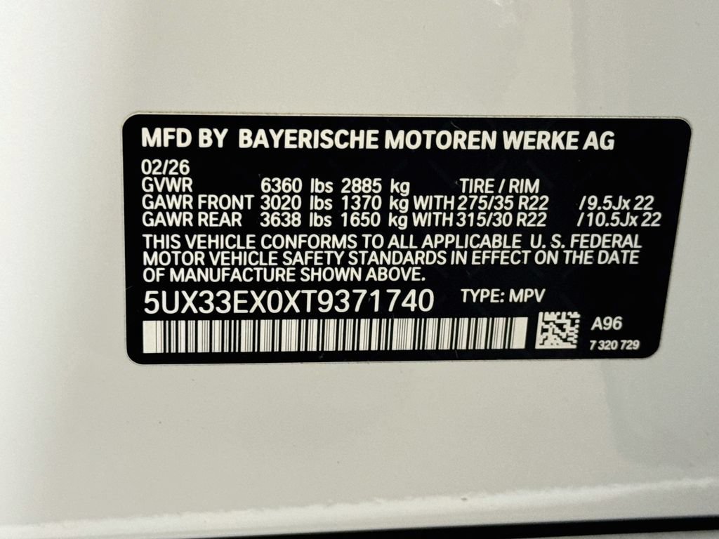 Used 2026 BMW X6 xDrive40i w/ Premium Package AWD/4WD image 44