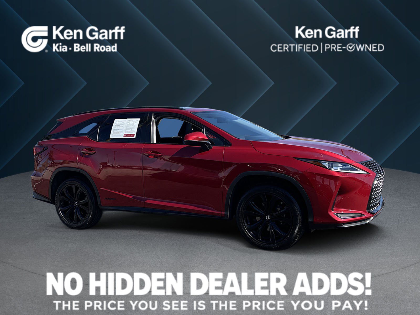 Used 2020 Lexus RX 450hL AWD w/ Premium Package image 1