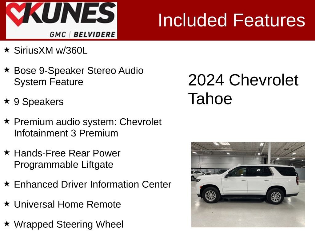 Used 2024 Chevrolet Tahoe LT image 2
