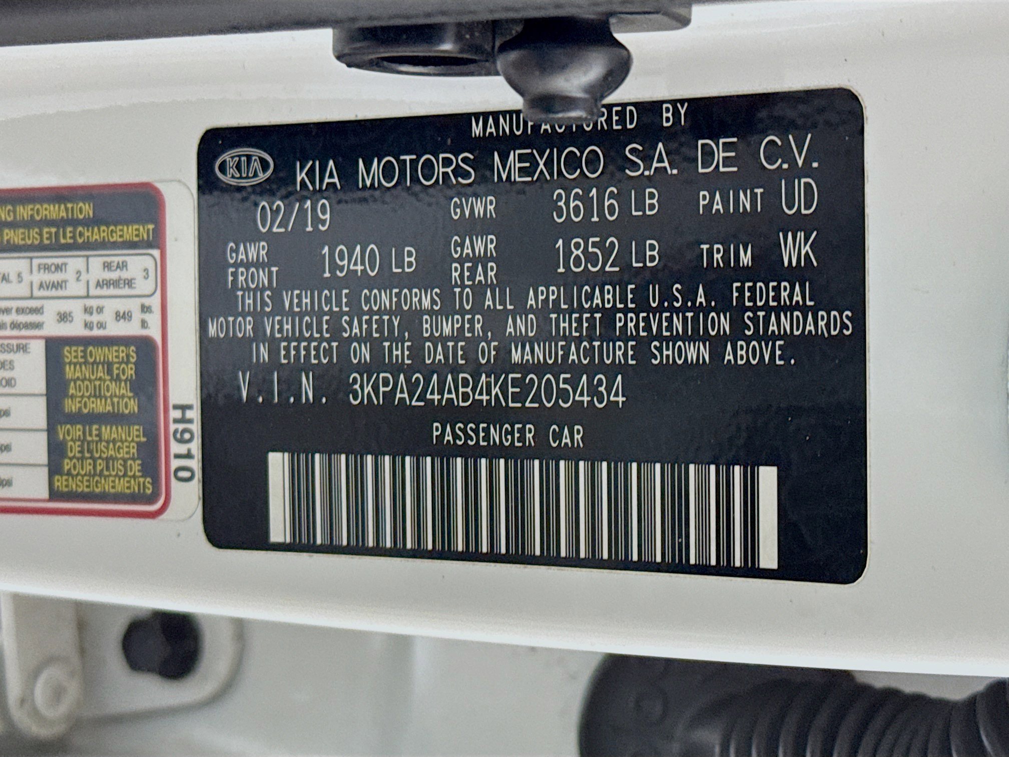 Used 2019 Kia Rio S image 38