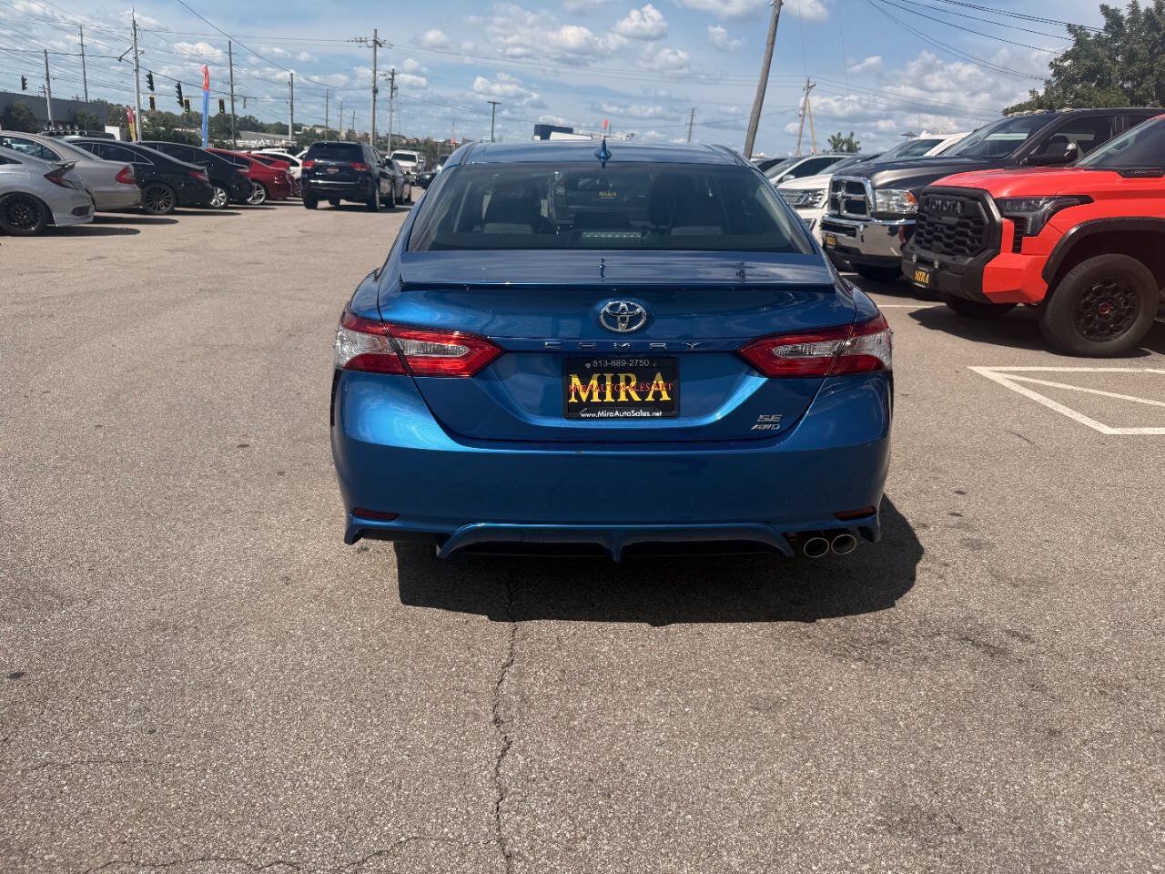 Used 2020 Toyota Camry SE w/ Audio Package AWD/4WD image 7