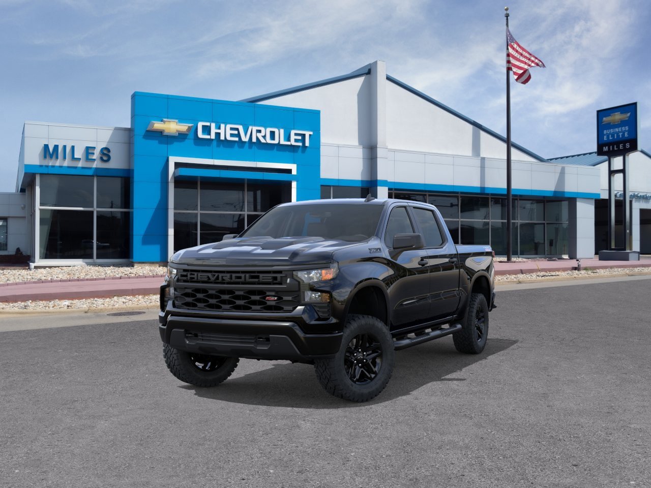 New 2026 Chevrolet Silverado 1500 Custom Trail Boss w/ Dark Appearance Package AWD/4WD image 8