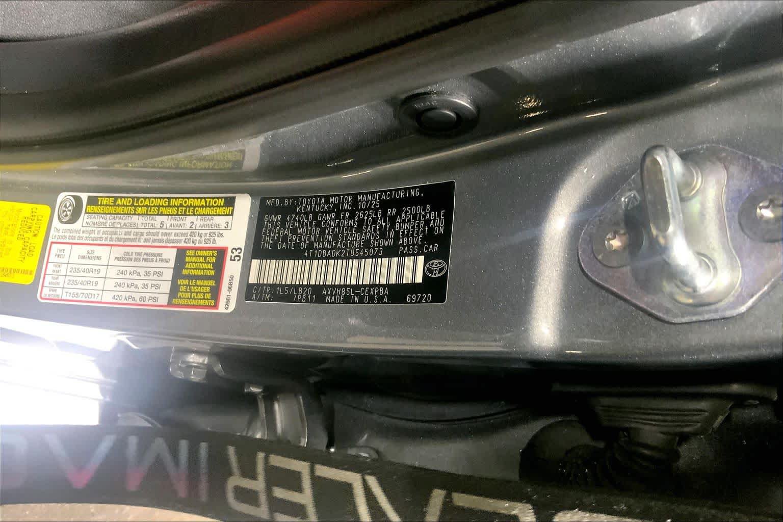 Used 2026 Toyota Camry XSE AWD/4WD image 37