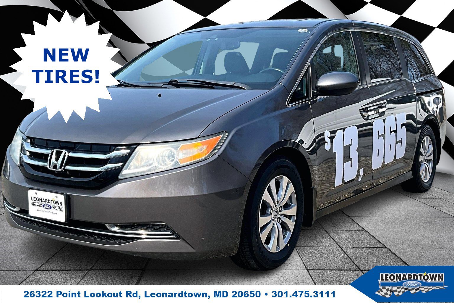 Used 2015 Honda Odyssey EX-L image 1