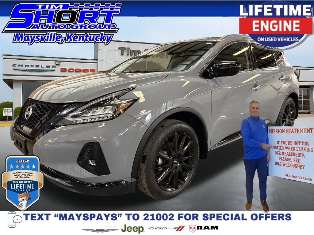 Used 2024 Nissan Murano SV w/ SV Midnight Edition Package image 1