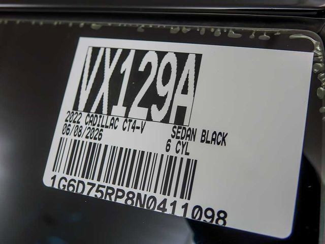 Used 2022 Cadillac CT4 V Blackwing w/ Driver Assist Package RWD image 32